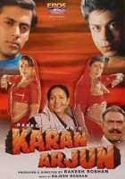 plakat filmu Karan Arjun