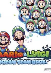 Plakat gry Mario &amp; Luigi RPG 4: Dream Adventure