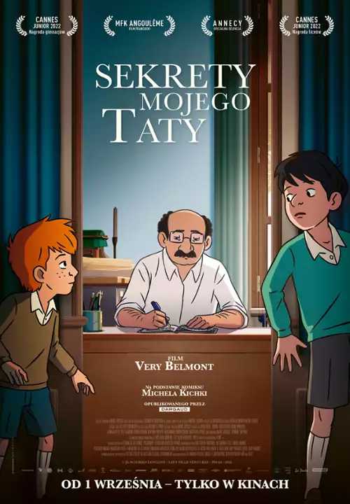 plakat filmu Sekrety mojego taty