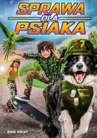 Plakat filmu Sprawa dla psiaka