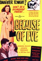 plakat filmu Because of Eve