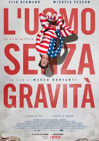 Plakat filmu Człowiek wolny od grawitacji