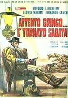plakat filmu Attento gringo, è tornato Sabata