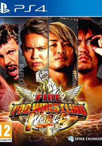 Plakat gry Fire Pro Wrestling World