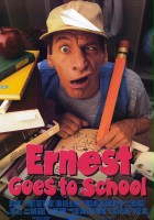 plakat filmu Ernest idzie do szkoły
