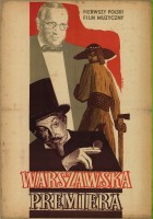 plakat filmu Warszawska premiera
