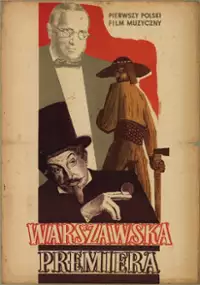 Plakat filmu Warszawska premiera