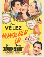plakat filmu Honolulu Lu