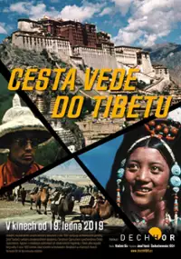 Plakat filmu Cesta vede do Tibetu