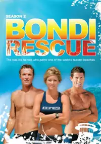 Plakat programu TV Patrol na plaży Bondi