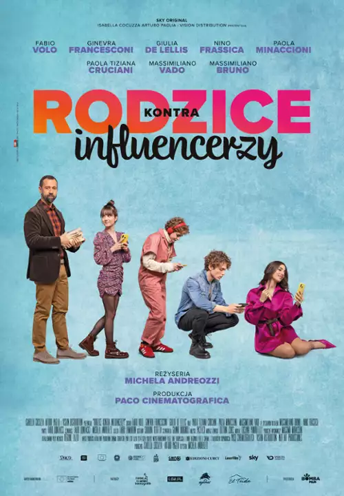 plakat filmu Rodzice kontra influencerzy