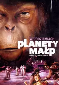 Plakat filmu W podziemiach Planety Małp