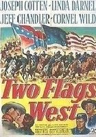 plakat filmu Two Flags West