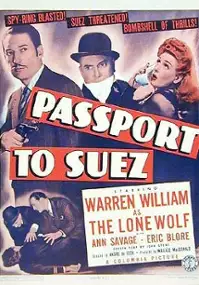 Plakat filmu Passport to Suez