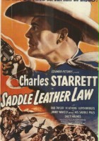 plakat filmu Saddle Leather Law