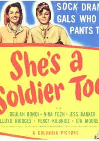 Plakat filmu She's a Soldier Too