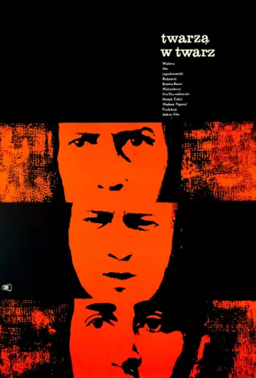 Plakat filmu Twarzą w twarz