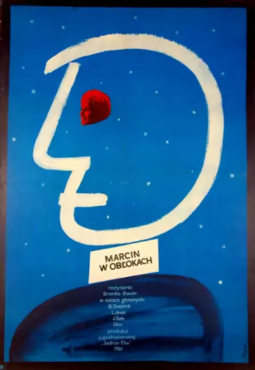 Plakat filmu Marcin w obłokach