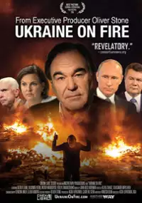 Plakat filmu Ukraine on Fire