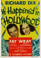 plakat filmu It Happened in Hollywood
