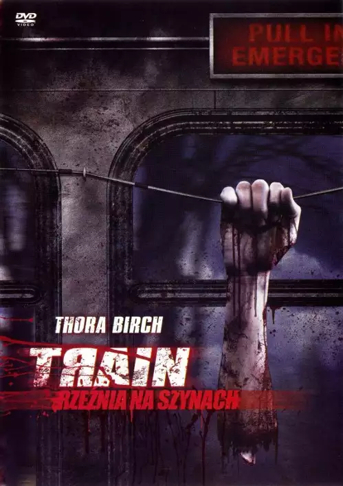 plakat filmu Train. Rzeźnia na szynach