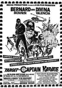 Plakat filmu Target Captain Karate