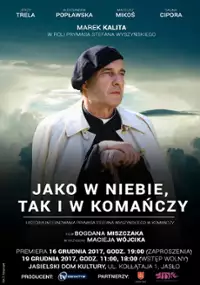 Plakat filmu Jako w niebie, tak i w Komańczy