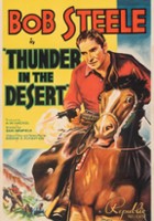 plakat filmu Thunder in the Desert