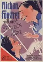 plakat filmu Flickan i fönstret mitt emot