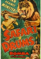 plakat filmu Safari Drums