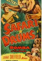 plakat filmu Safari Drums