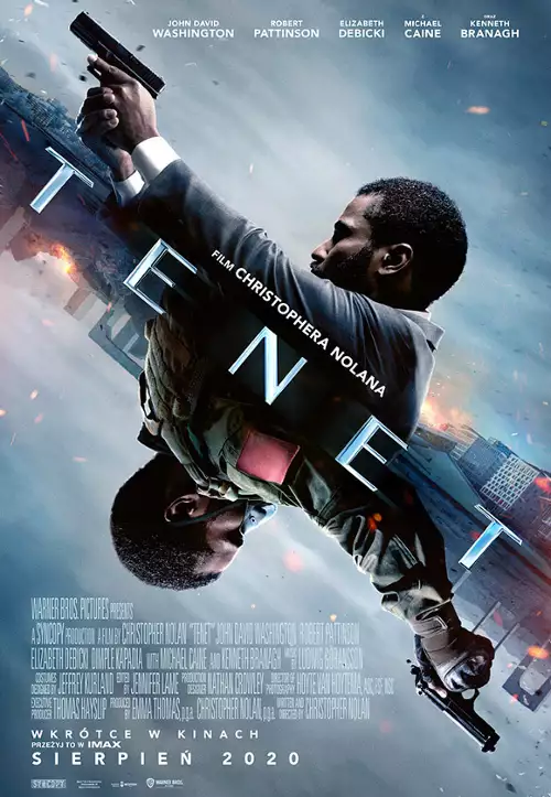 plakat filmu Tenet
