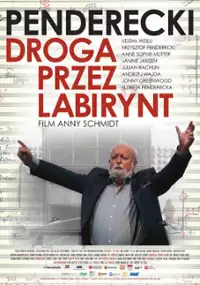 Plakat filmu Droga przez labirynt. Penderecki