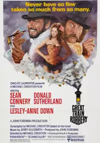 Plakat filmu Wielki napad na pociąg