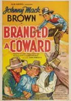 plakat filmu Branded a Coward