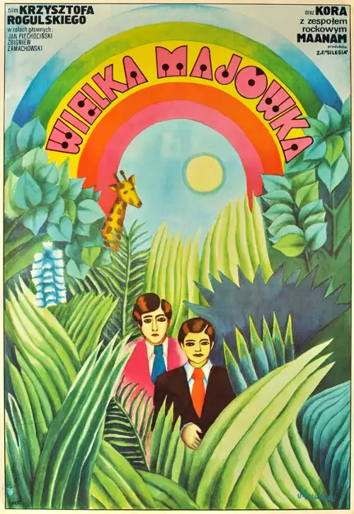 plakat filmu Wielka majówka