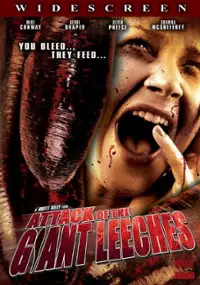 Plakat filmu Attack of the Giant Leeches