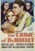 plakat filmu The Crime of Doctor Hallet