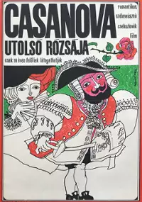 Plakat filmu Poslední růže od Casanovy