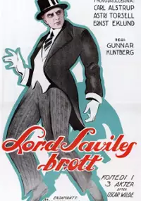 Plakat filmu Lord Saviles brott