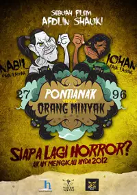 Plakat filmu Pontianak Vs Orang Minyak