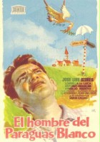 plakat filmu El hombre del paraguas blanco
