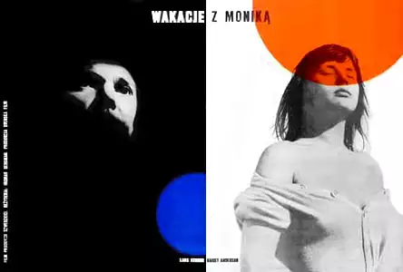 plakat filmu Wakacje z Moniką