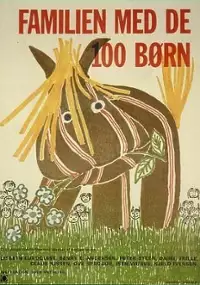 Plakat filmu Familien med de 100 børn