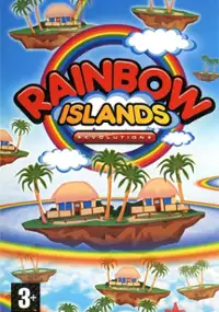 Plakat gry New Rainbow Island: Hurdy Gurdy Daibouken!!