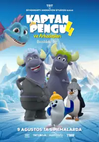 Plakat filmu Kaptan Pengu ve Arkadaslari 4: Buzuldaki Sir