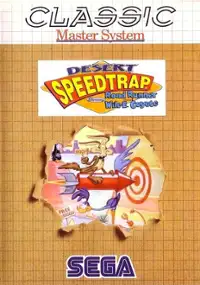 Plakat gry Desert Speedtrap starring Road Runner and Wile E. Coyote