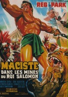 plakat filmu Maciste nelle miniere di re Salomone