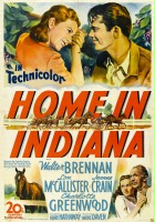 plakat filmu Home in Indiana