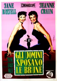 Plakat filmu Jak ślub, to tylko z brunetką